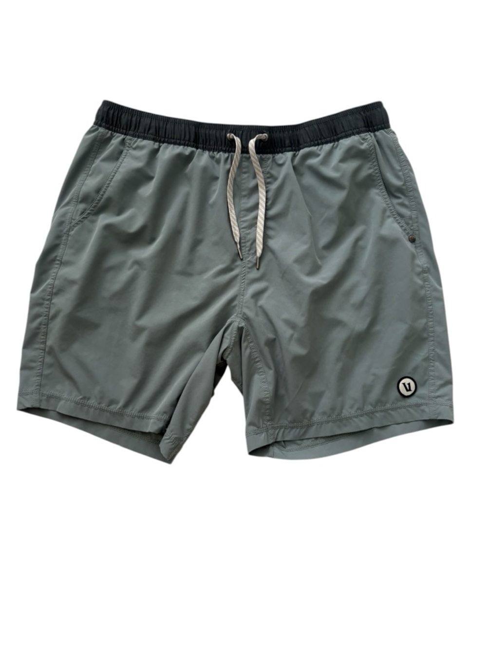 Vuori Kore short lined Men's teal Drawstring